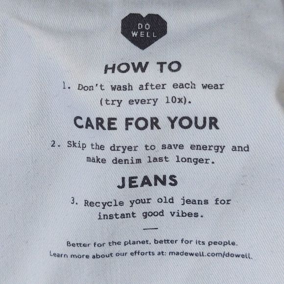 Madewell Dark Wash Roadtripper Jeggings 32T - Picture 5 of 6